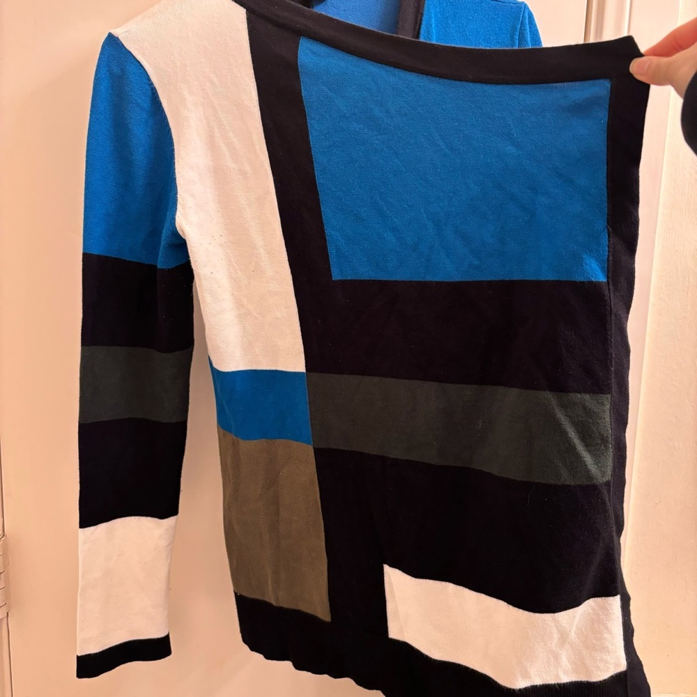 Grace Elements Colorblock Blue Black Green White … - image 6